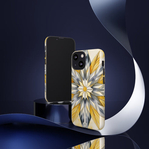 Sunshine Bloom Mosaic - Impact Resistant Phone Case